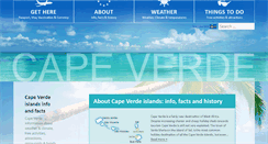 Desktop Screenshot of cape-verde-islands-cabo-verde.com