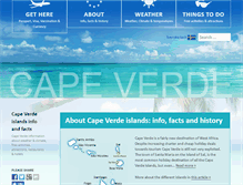Tablet Screenshot of cape-verde-islands-cabo-verde.com